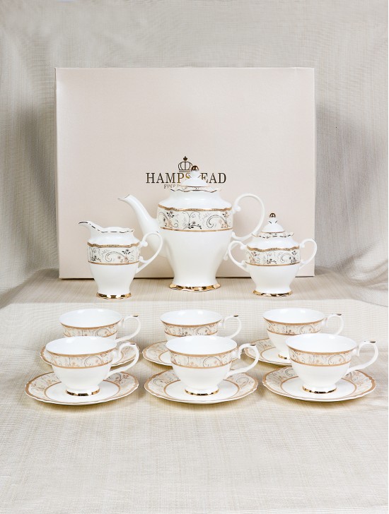 15 Pcs Tea Set With Gift Box